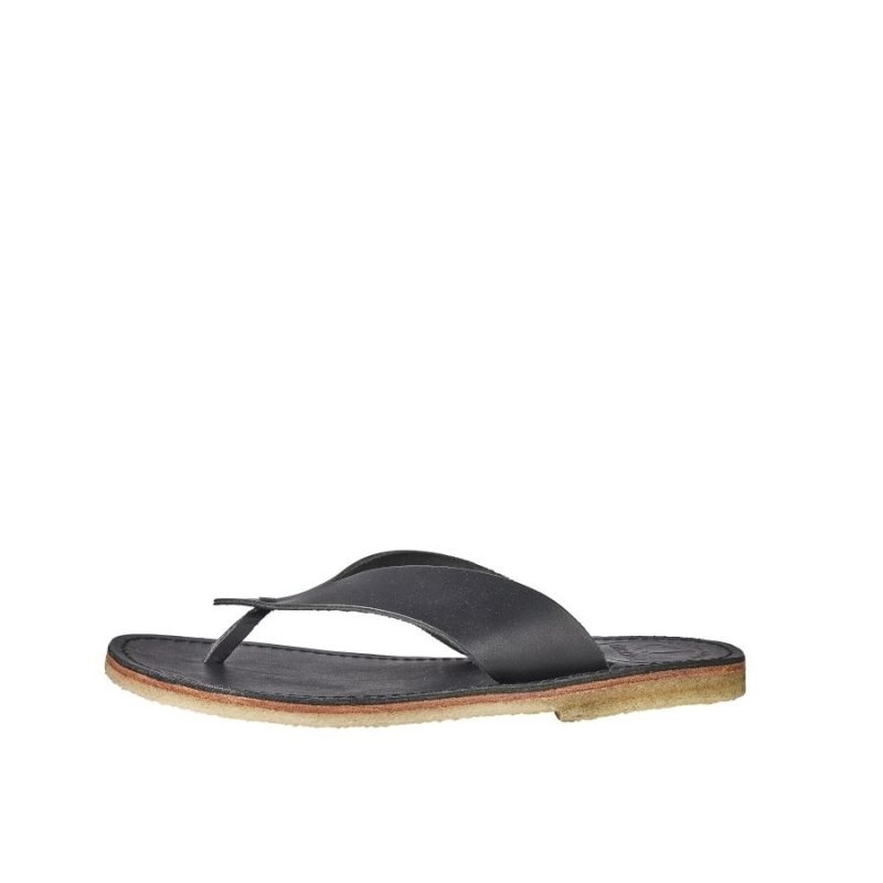 Duckfeet Aero Flip Flops Dame Svarte | NORGE OB2635