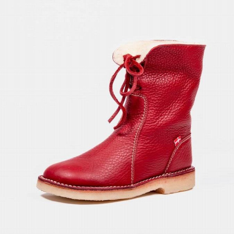 Duckfeet Arhus Støvler Dame Rød | NORGE NP0279