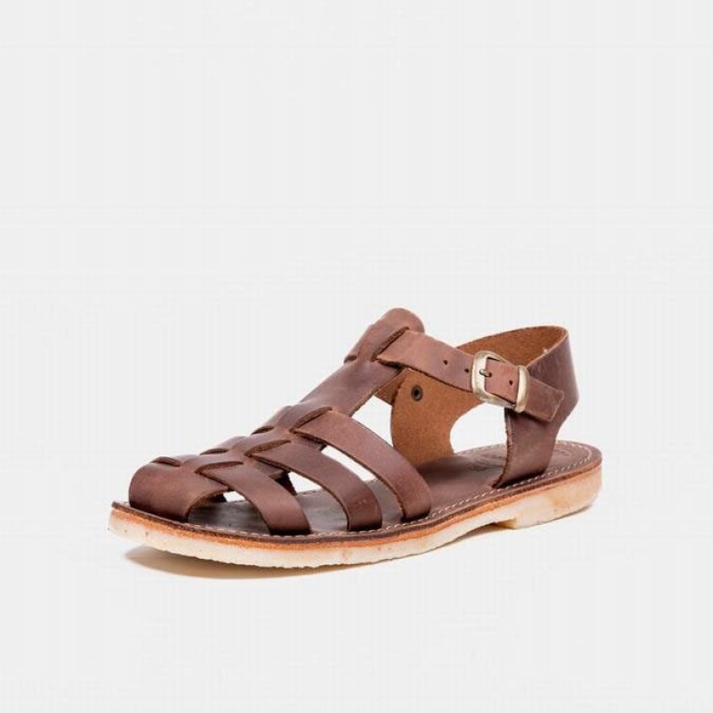 Duckfeet Ringkobing Sandaler Dame Brune | NORGE WF1567