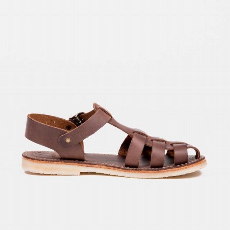Duckfeet Ringkobing Sandaler Dame Brune | NORGE WF1567