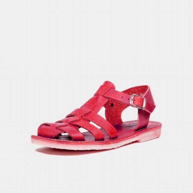 Duckfeet Ringkobing Sandaler Dame Rød | NORGE PB8724