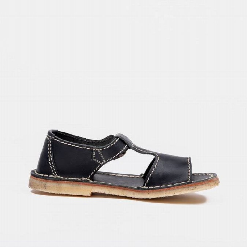 Duckfeet Samso Sandaler Herre Svarte | NORGE GK7820